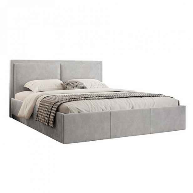 Čalouněná postel Soave II rozměr 120x200 cm Šedá III