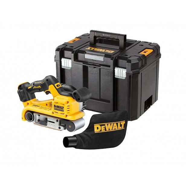 DeWALT - 18V AKU pásová bruska, bez baterie a nabíječky DCW220NT