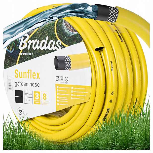 Hadice Na Zavlažování Květin Rostlin 50 M 3/4" Odolný Hadice Pvc Uv