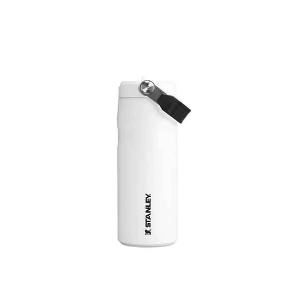Láhev na vodu Stanley Iceflow Flip Straw 2.0 Chalk – 470 ml, bílá