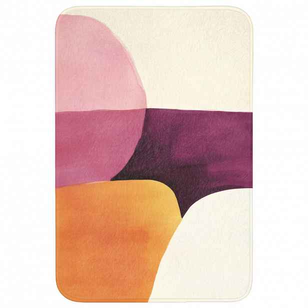 OnlyWow WC PŘEDLOŽKA Tvary - abstraktní - barevné 60x90 cm