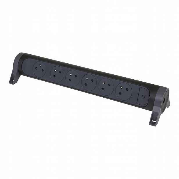 Prodlužovací Kabel otočný 6X2P+Z Legrand 049469 Černý
