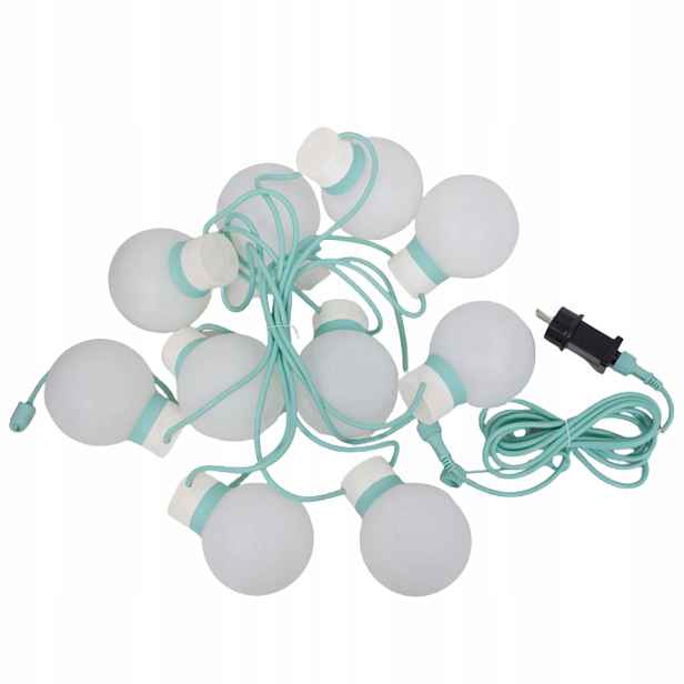 Světelná girlanda Velké Led Kuličky zahradní New Garden lampičky 8 m osvětlení