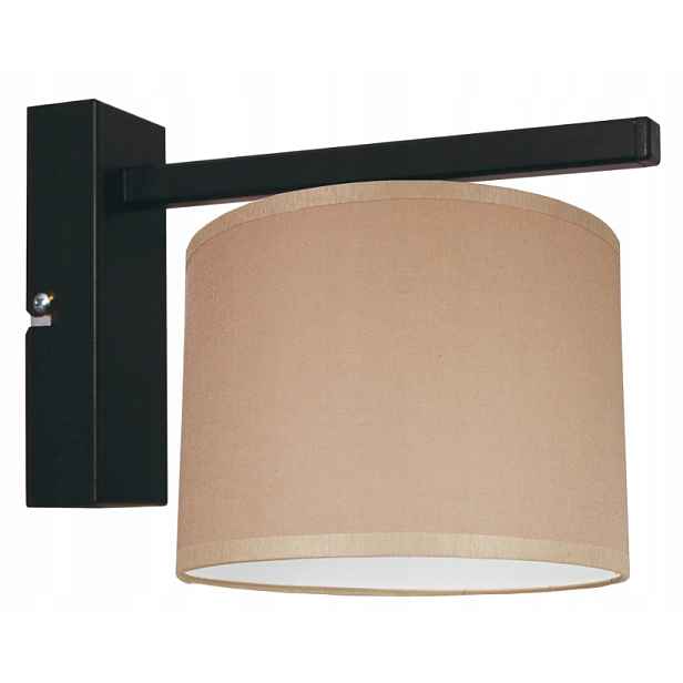 Nástěnná nástěnná lampa Abażur stropní svítidla lustry loft černá