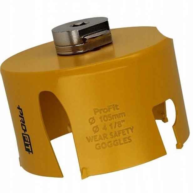 Pro-fit Korunkový Vrták Hm Z5 D108 mm dřevo /deska Pvc