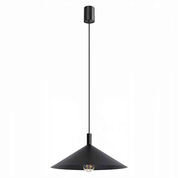 Závěsná lampa Nox 40 černá Stropní osvětlení loft industrial Sollux