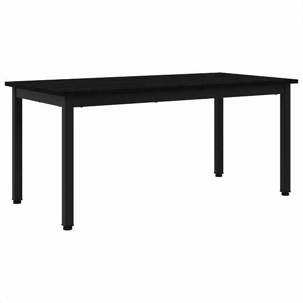 vidaXL Konferenční stolek Černý dub 100 x 50 x 45 cm Kompozitní dřevo