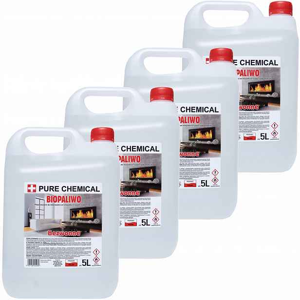 Biopalivo Do Biokrbu Bio Palivo Bioetanol Bez Sazí A Kouře Atest 20 l (4x5 l)