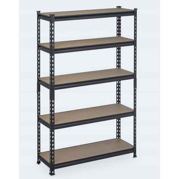 Kovový skladový regál Relaxdays 153 x 91 x 30,5 cm max 360 kg na polici
