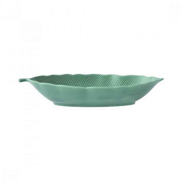 Porcelánová mísa, 26 × 11,5 cm, "Leaves Light Green" - Easy Life