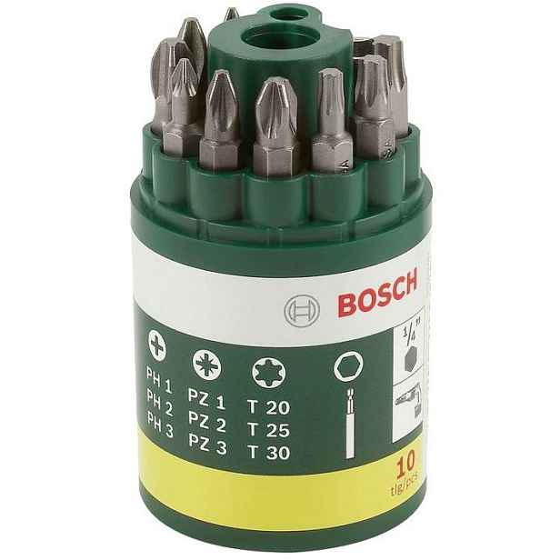Sada šroubovacích bitů Bosch Promoline 10 ks 2–10 mm