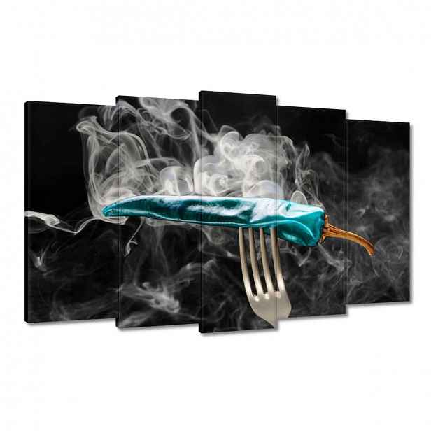Obrazy 100x60 Modrá paprika