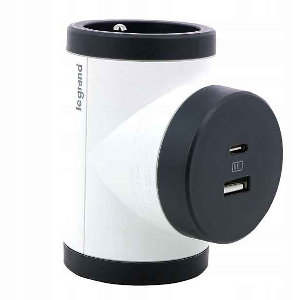 Rozbočka 2X2P+Z Usb Legrand 049437