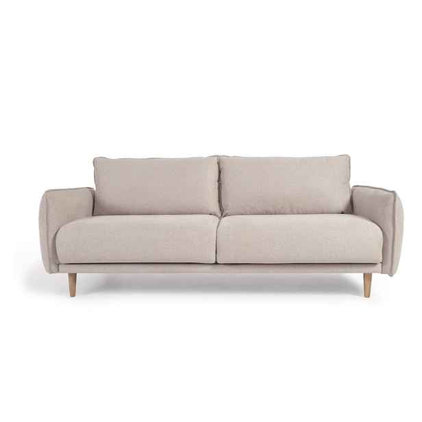 Béžová pohovka 210 cm Carlota - Kave Home