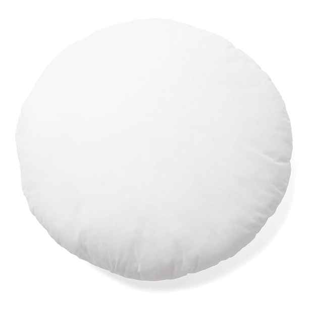 Bílá výplň do polštáře Kave Home Fluff, ø 45 cm