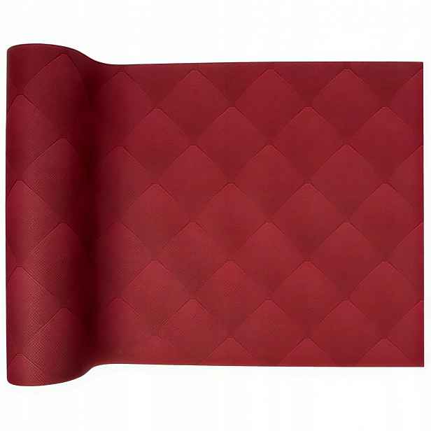 Papírový běhoun Premium v roli, vínový, „Rhombus“ 40 cm x 24 m 1 ks