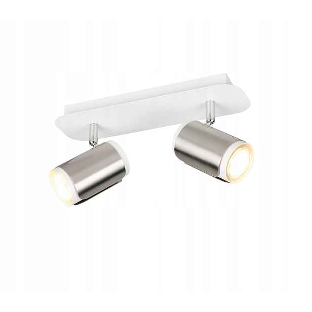 Stropní bodové svítidlo Trio Gillan 2xGU10 2x10W stříbrný chrom IP20