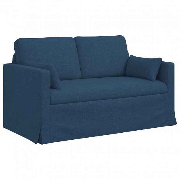 vidaXL Pohovka Modrá 139 x 78 x 80 cm textil