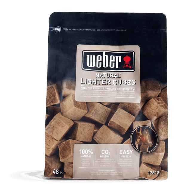 Weber Ekologické podpalovací kostky Weber, 48 ks