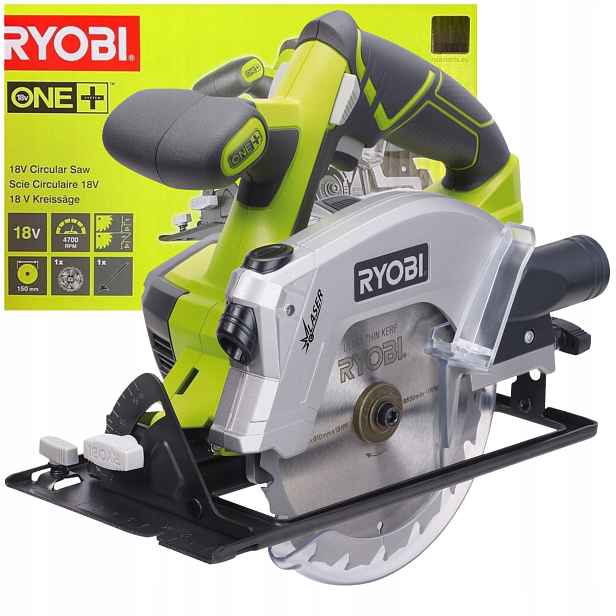 Akumulátorová Kotoučová Pila 0-4700 Li-ion One+ 18V Ryobi RWSL1801M