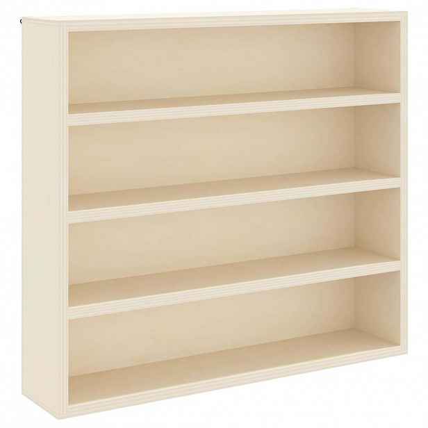vidaXL Nástěnný vitrínový box Nástěnná montáž Béžová 40 x 8,5 x 37 cm