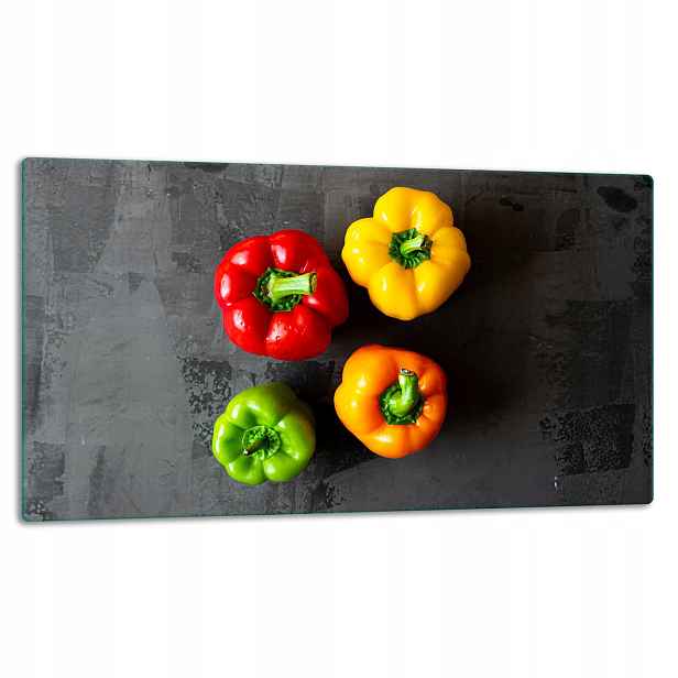 7v1 Skleněná Deska Na Krájení 52x30 Paprika