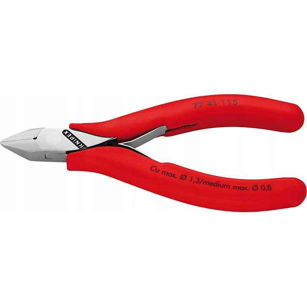 Boční štípací kleště pro elektroniku 115 mm 77 41 115 Knipex