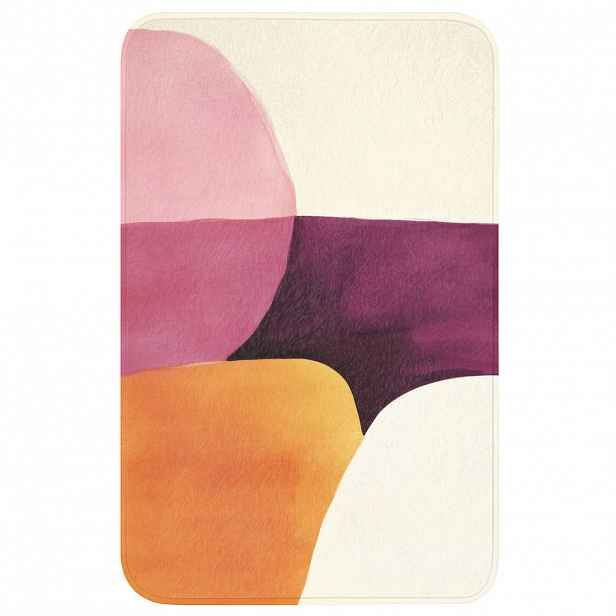 OnlyWow WC PŘEDLOŽKA Tvary - abstraktní - barevné 50x80 cm