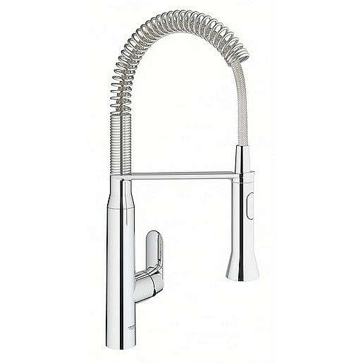 Dřezová baterie Grohe K7 s výpustí chrom 31379000