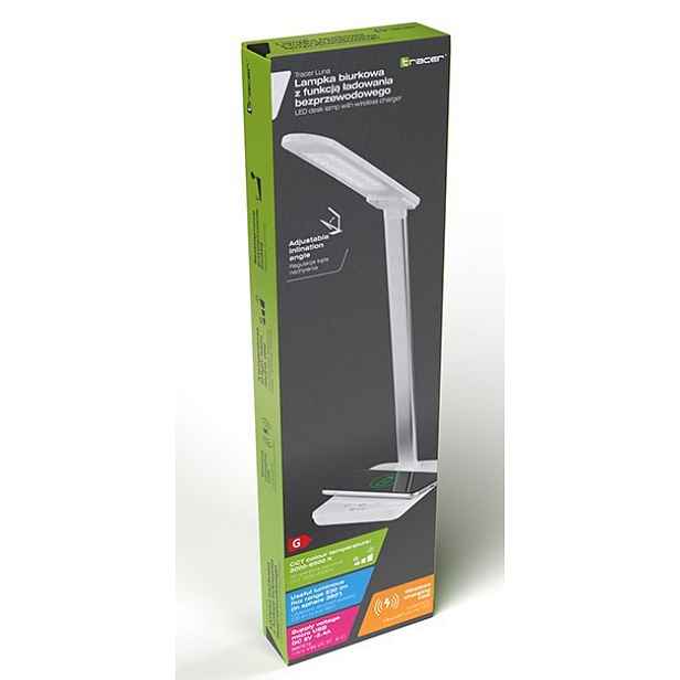 M40. Stolní lampa Luna, bílá, výkon až 20 W