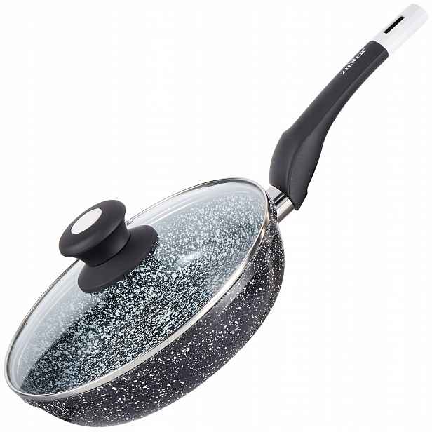 Mramorová pánev s víkem 26 cm Granit Zilner