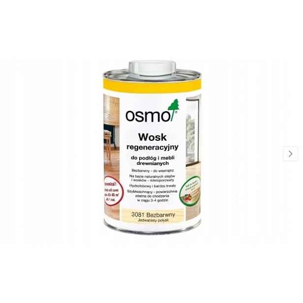Osmo vosk 1L bezbarvý hedvábný lesk 3081