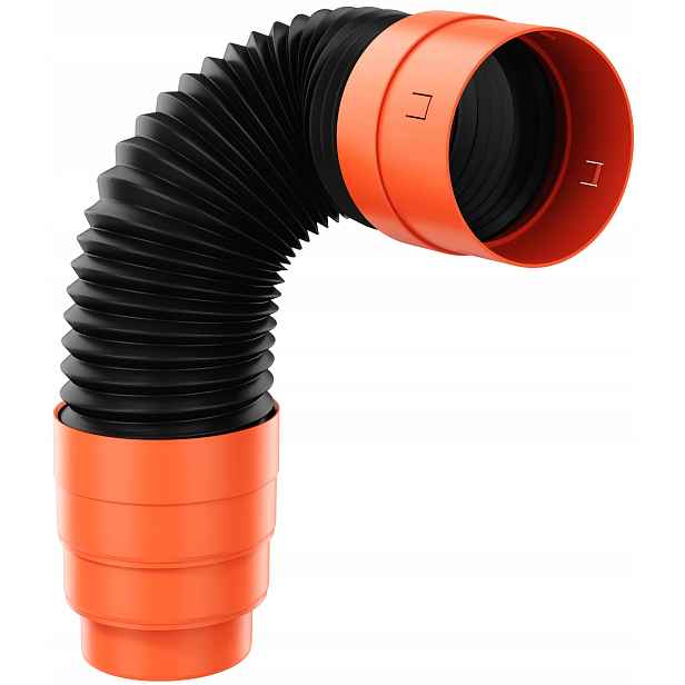 Trubka k ventilačnímu krbu fi150 délka 60 cm Redukce
