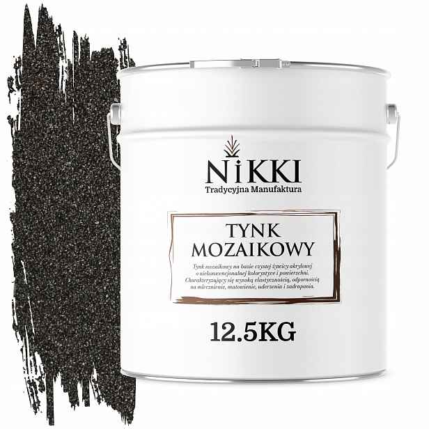 Mozaiková Pryskyřičná Omítka 12,5 Kg Vnitřní Vnější Hnědá Tmavá M84