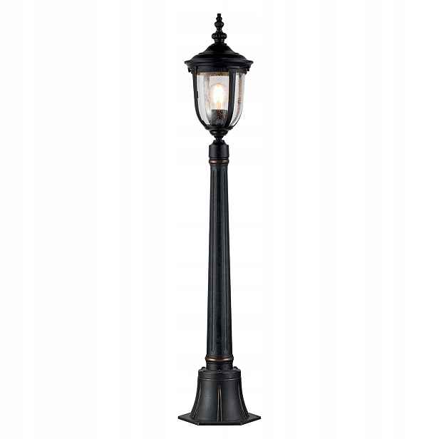 Venkovní stojací lampa klasická zahradní zestárlá hnědá 109 Elstead