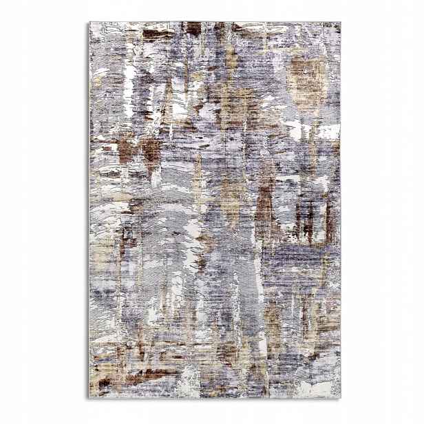 Koberec do obývacího pokoje 80x150 cm, plochý tkaný, vícebarevný