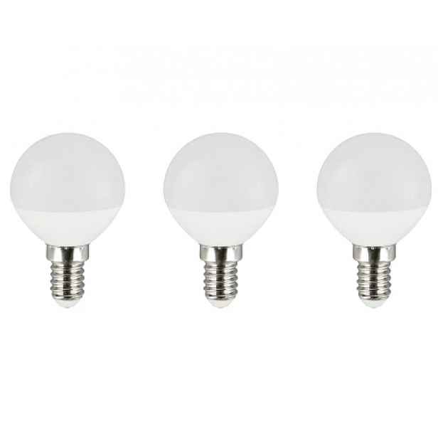 LED žárovka (3 ks) LM E14, 4,8W, 470 lm