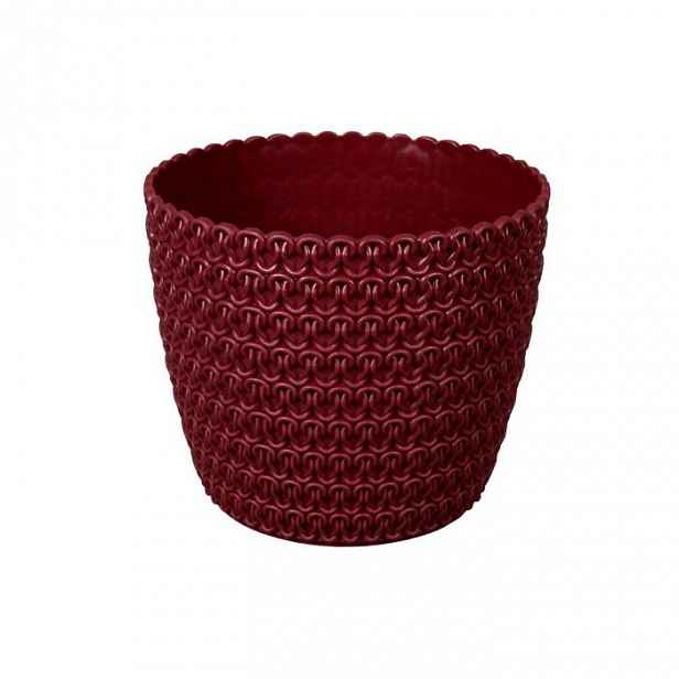 Obal MAGNOLIA JERSEY plast bordó 19cm