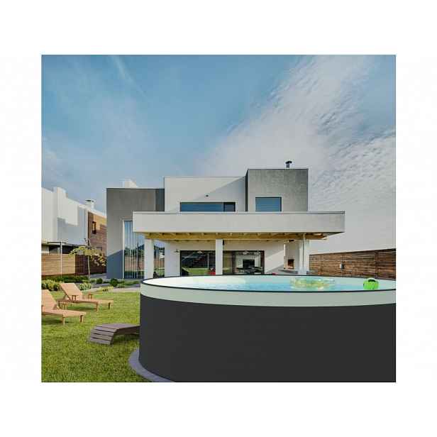 Bazén CF ANTRAZIT/White – samotný bazén 350 x 90 cm