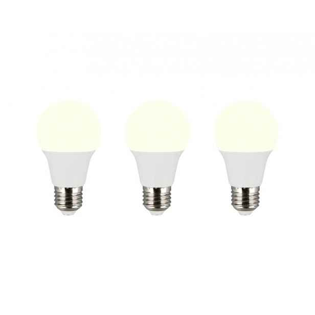 LED žárovka (3 ks) LM E27, 8,5 W, 790 lm