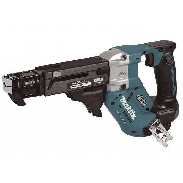 Makita - 18V AKU sádrokartonářský šroubovák se zásobníkem, bez baterie a nabíječky DFR453Z
