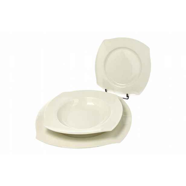 Nádobí Jídelní servis S-Bianco, elegance a modernost, 15 prvků