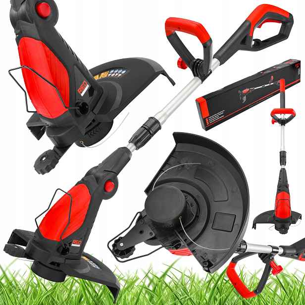 Elektrický Vyžínač Na Trávy Křovinořez 33 CM, Vyžínač 1450 W, Výkonný, Lehký