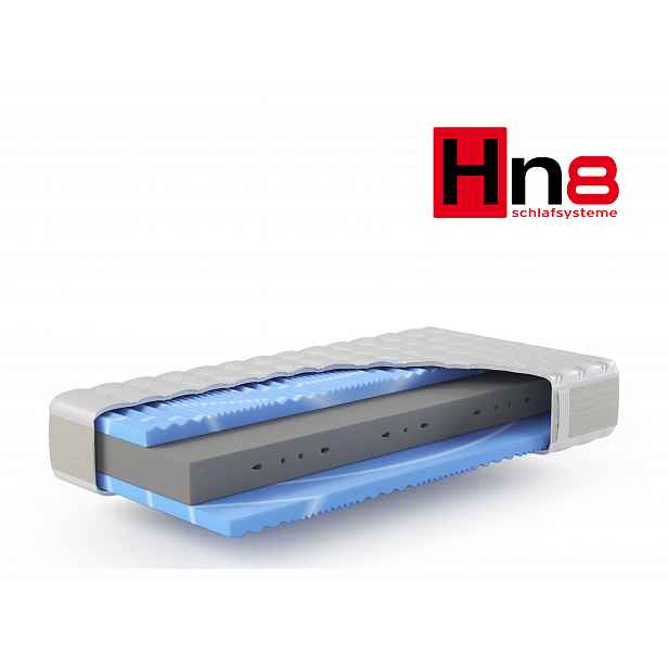 HN8 Schlafsysteme 7zónová matrace ze studené pěny XXL Gelstar KS (H2, 90 X 190 CM)