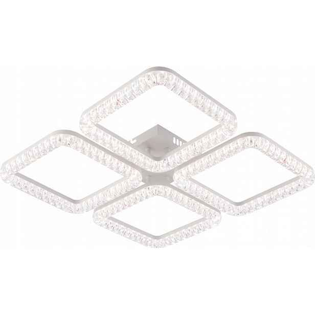 Led Lustr Stropní Svítidlo 112W Bílá Dálkový Ovladač Vargo DL1250