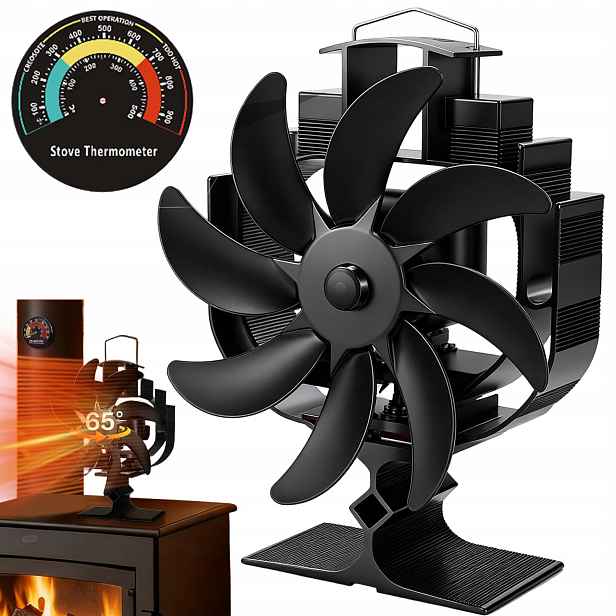 Krbový Ventilátor, Termoelektrický Ventilátor Napájený Teplem, Tlumený