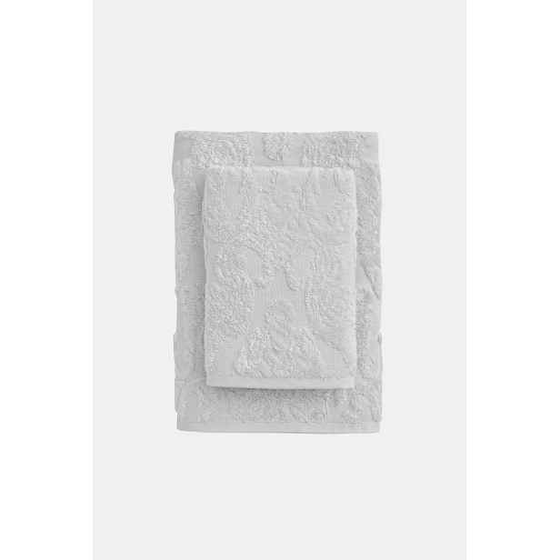 Luxusní modalová osuška DAMASK  75x150cm Světle modrá