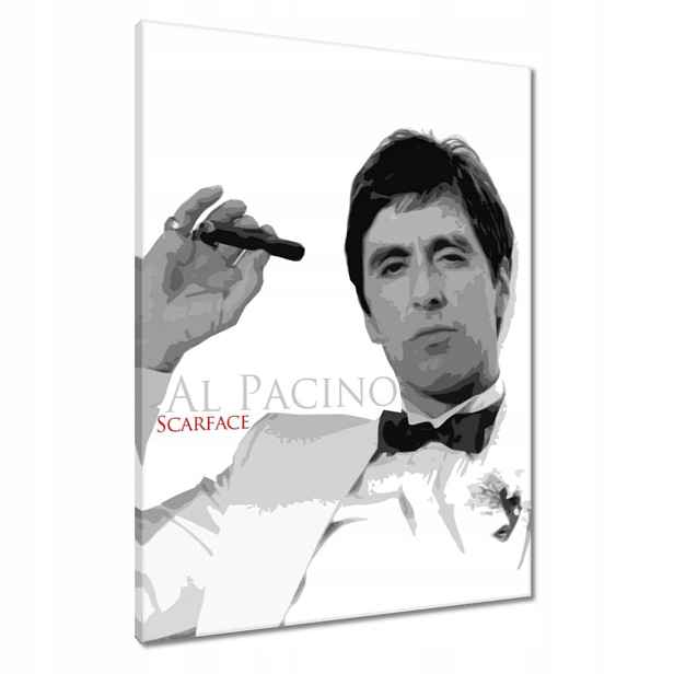 Obrazy 60x80 Al Pacino Muž s jizvou Sc
