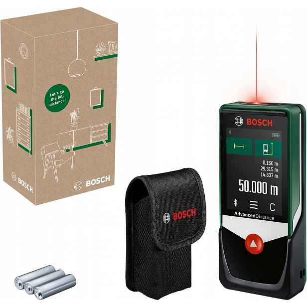 Bosch AdvancedDistance 50C laserový dálkoměr 50 m