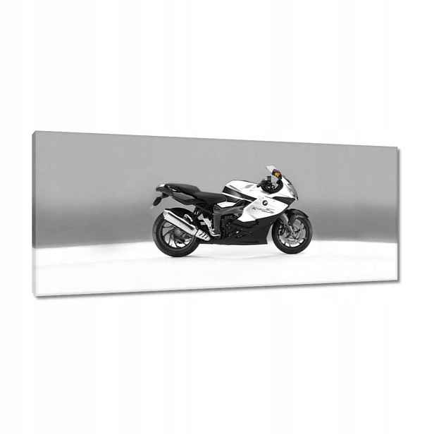 Obrazy 100x40 Bílý závodník Bmw Motor